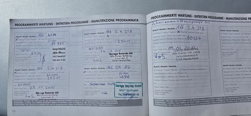 Alfa Romeo 166 2.4 JTD 20V