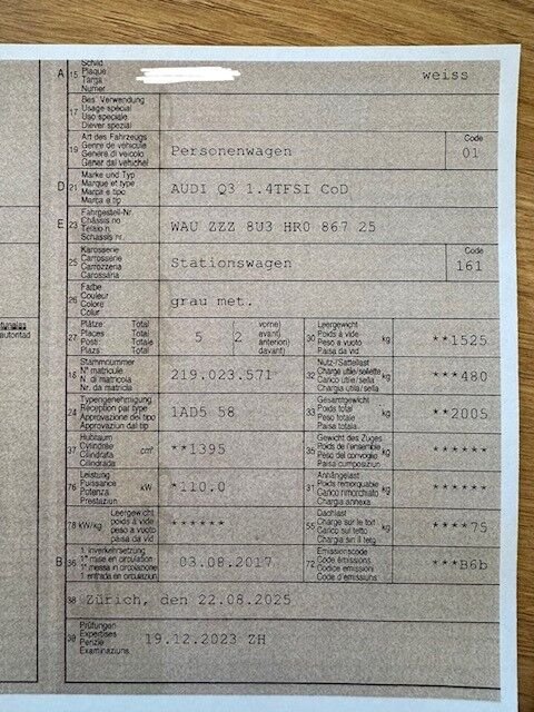 Audi Q3 1.4 TFSI CoD