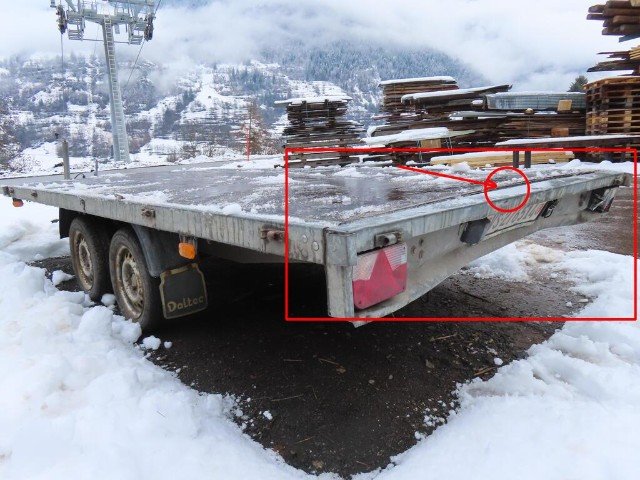 DALTEC CARGO 35 030 Plateau 020 Pritsche