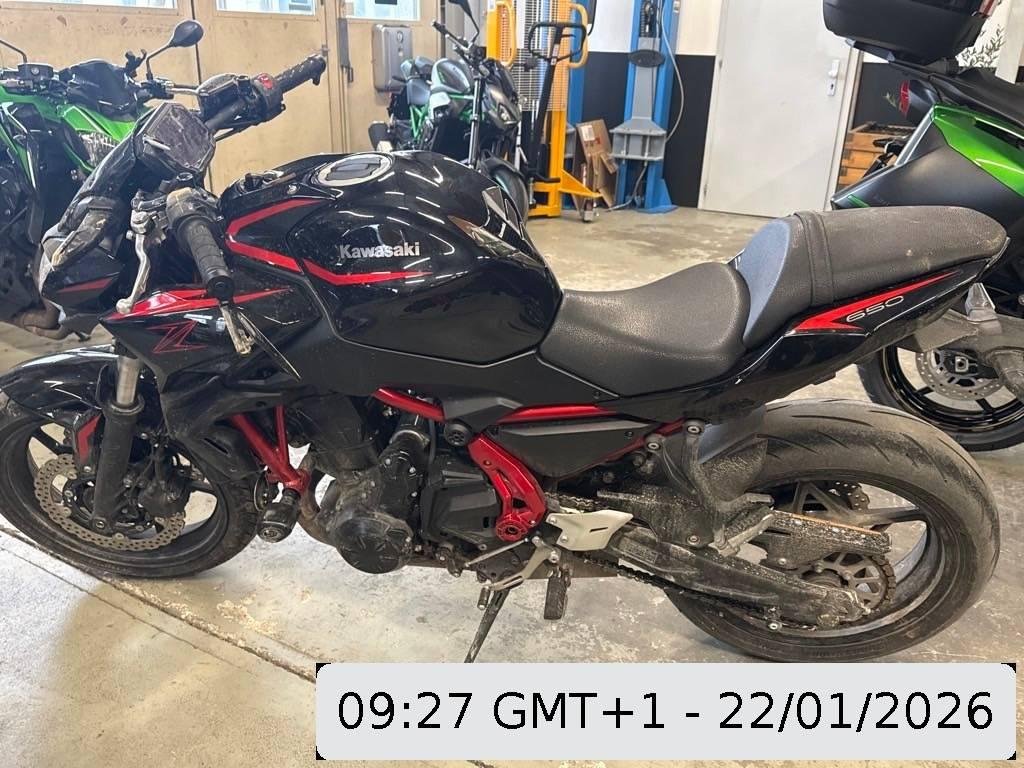 Kawasaki Z 650 [ER650 GHF], 48 HP