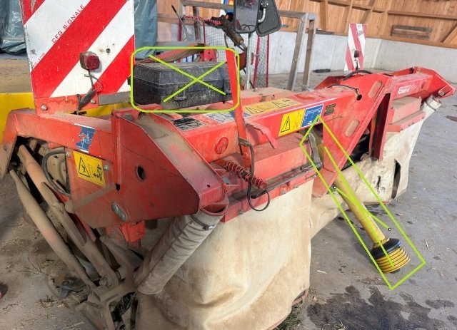 Kuhn GMD 802F Frontmähwerk