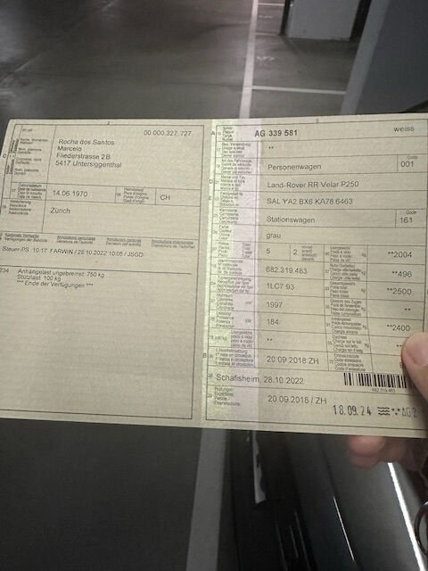 Land Rover RR Velar P250