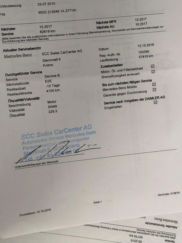 Mercedes Benz E 200 BlueEF My Star