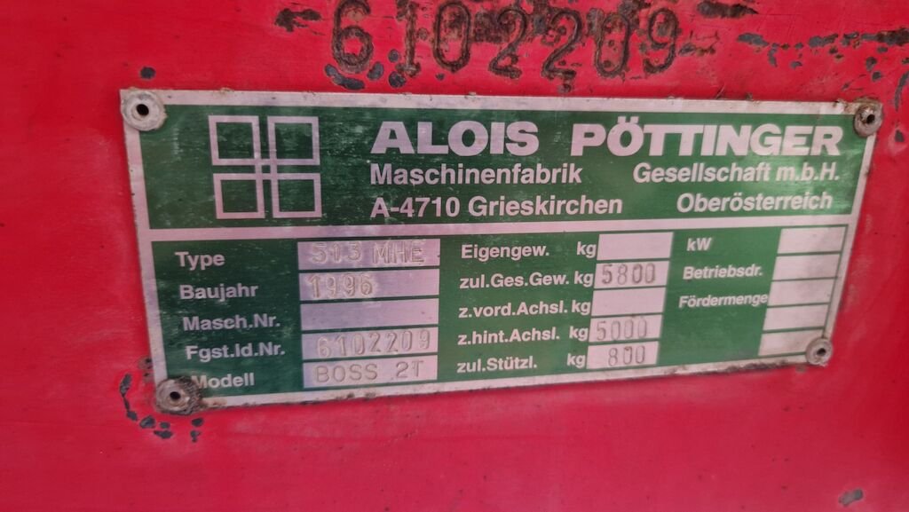 Pöttinger 513 MHE / Boss 2T