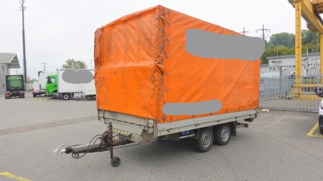 Sanwald SA35 ALHB Anhänger mit Brücke und Hebebü