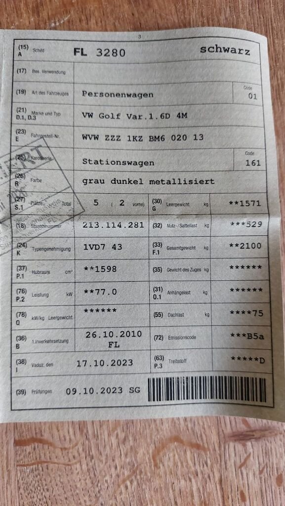 VW Golf